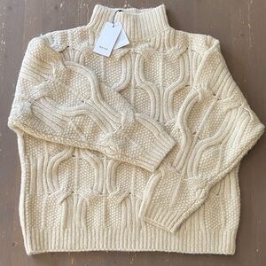 NWT REISS Eta Cable Knit Jumper NWT